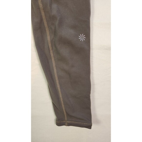 Athleta Girls leggings Size Large - 12 Green / Brown - Picture 8 of 8